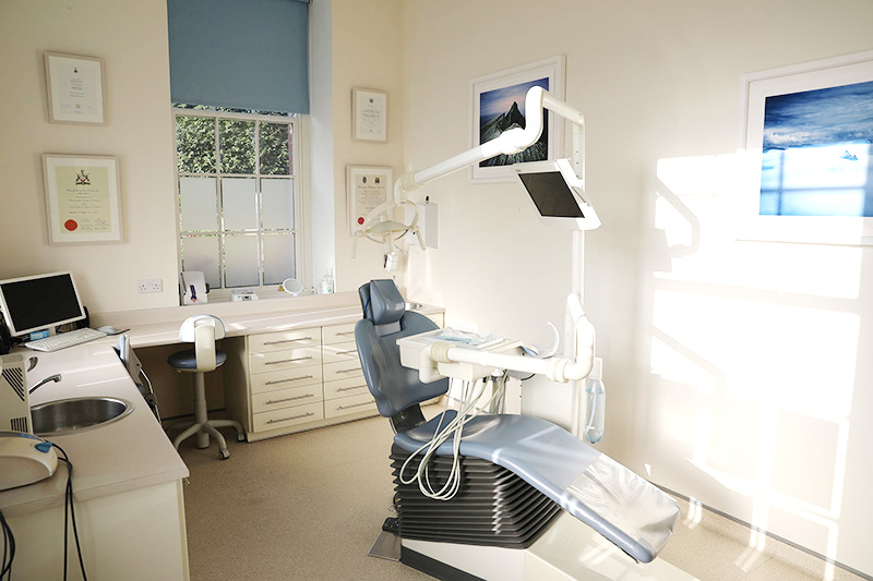 Dr. Billy Waters dentist chair